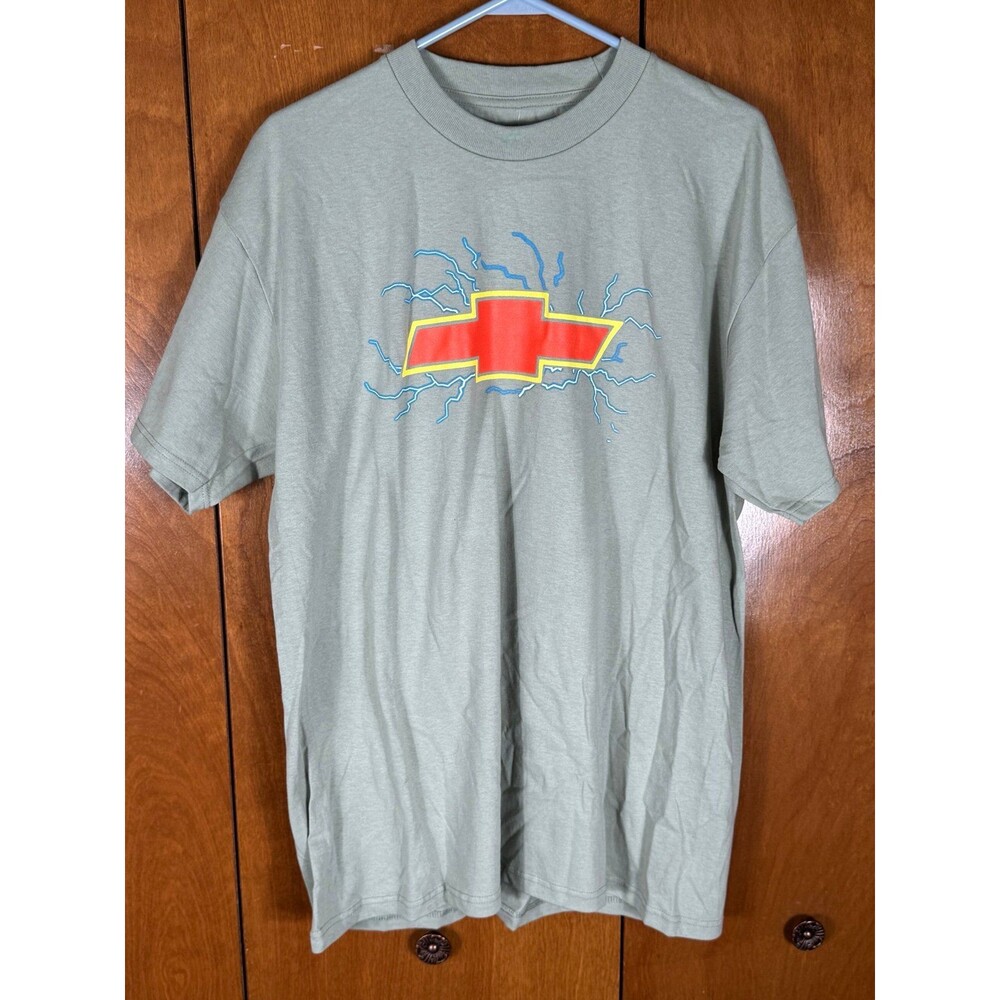 NWT Chevrolet Chevy Blazer The Heartbeat of America Shirt Lightning Large GM